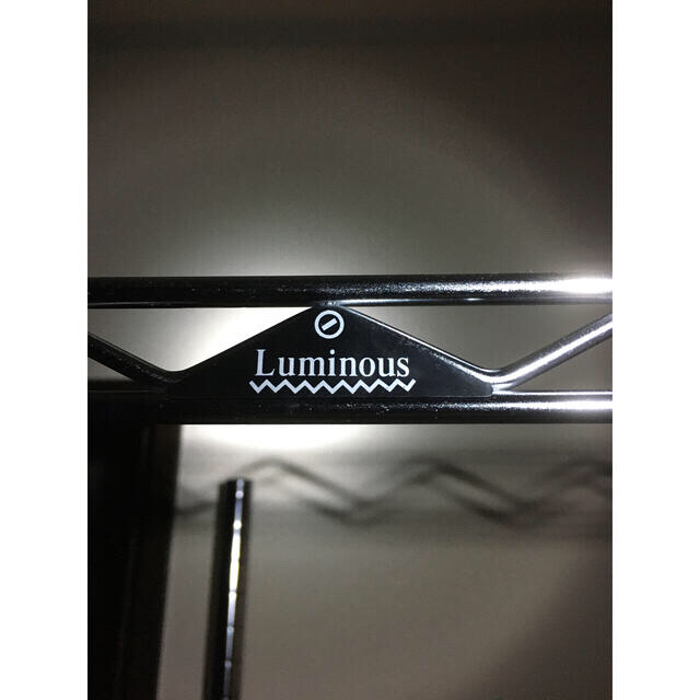 LUMINOUS(ルミナス)の[赤空様専用] 新品　ルミナス スチールラック メタルラック 5段　(送料無料) インテリア/住まい/日用品の収納家具(棚/ラック/タンス)の商品写真