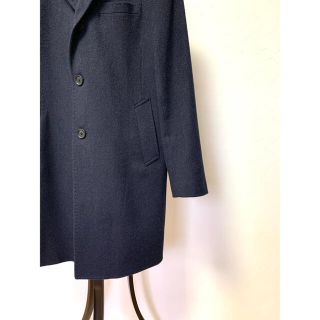 SUITSELECTウールチェスターネイビーソリッドNEWZEALANDWOOL