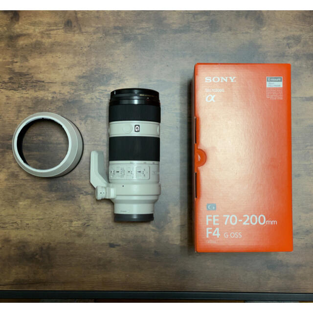 SONY FE 70-200 F4 G OSS exus保護フィルター付き