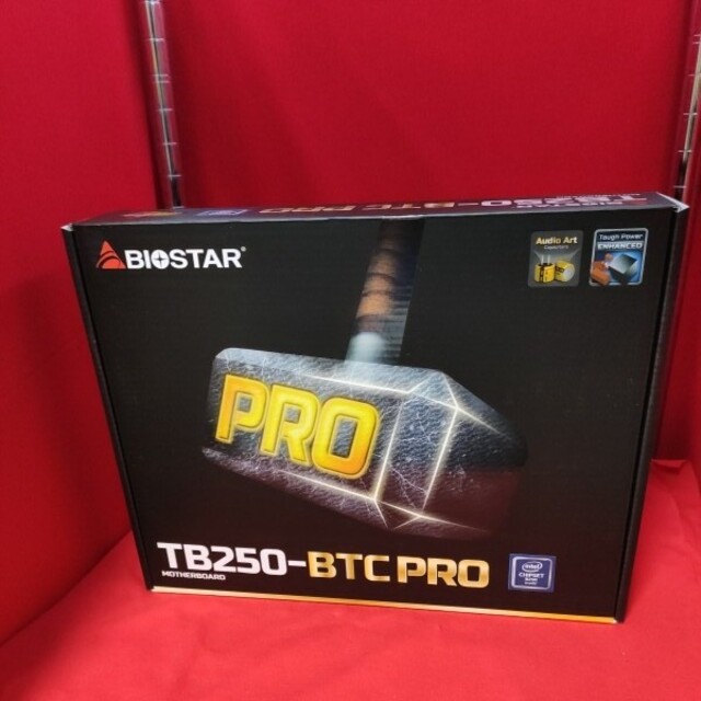 ☆未使用品/送料無料☆BIOSTAR TB250-BTC PRO