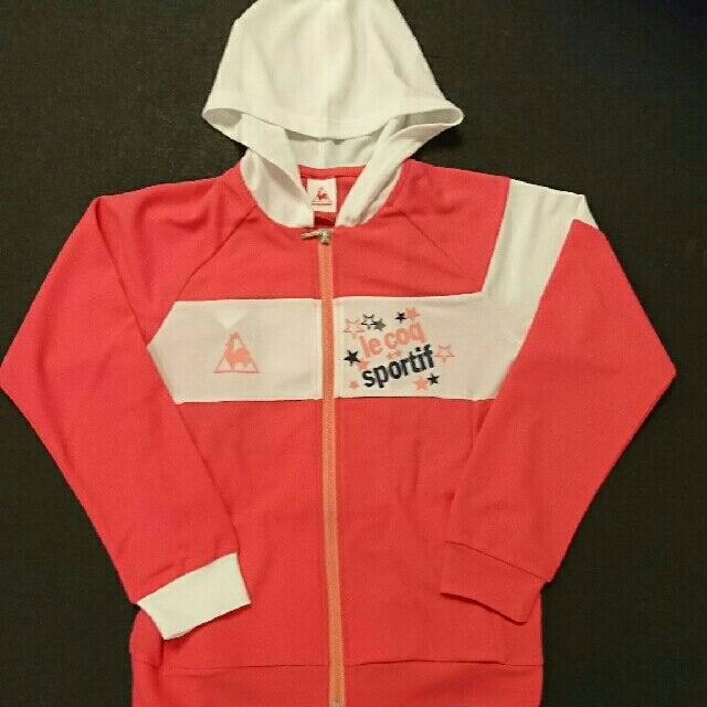 le coq sportif(ルコックスポルティフ)のキッズレディース ルコックジャージ150㎝ キッズ/ベビー/マタニティのキッズ服女の子用(90cm~)(ジャケット/上着)の商品写真