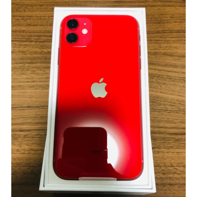 Apple - 新品 iPhone 11 64GB 赤 SIMフリー化済みの通販 by すーさんの家｜アップルならラクマ