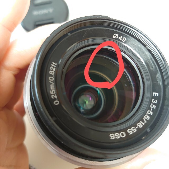 SONY(ソニー)の一眼レフカメラ　NEX-3 スマホ/家電/カメラのカメラ(デジタル一眼)の商品写真