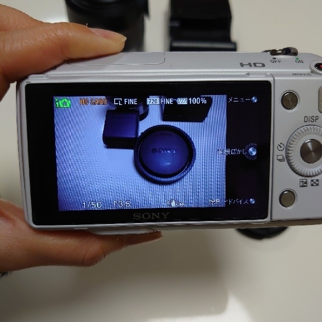 SONY(ソニー)の一眼レフカメラ　NEX-3 スマホ/家電/カメラのカメラ(デジタル一眼)の商品写真