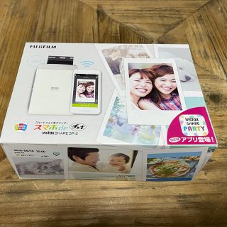 フジフイルム(富士フイルム)のスマホdeチェキ  INSTAX SHARE SP-2 シルバー(その他)