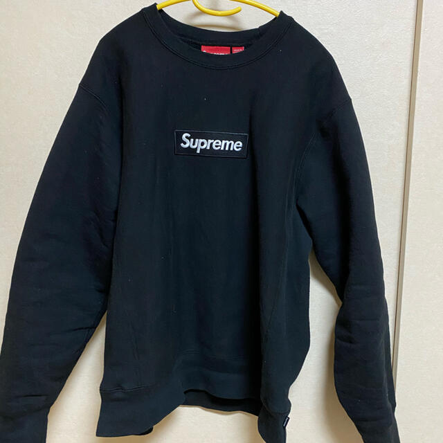 18AW Box logo crew neck Ｌサイズ