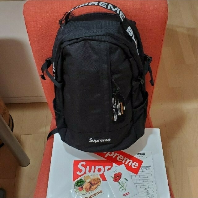 Supreme 2018 S/S  backpack Black