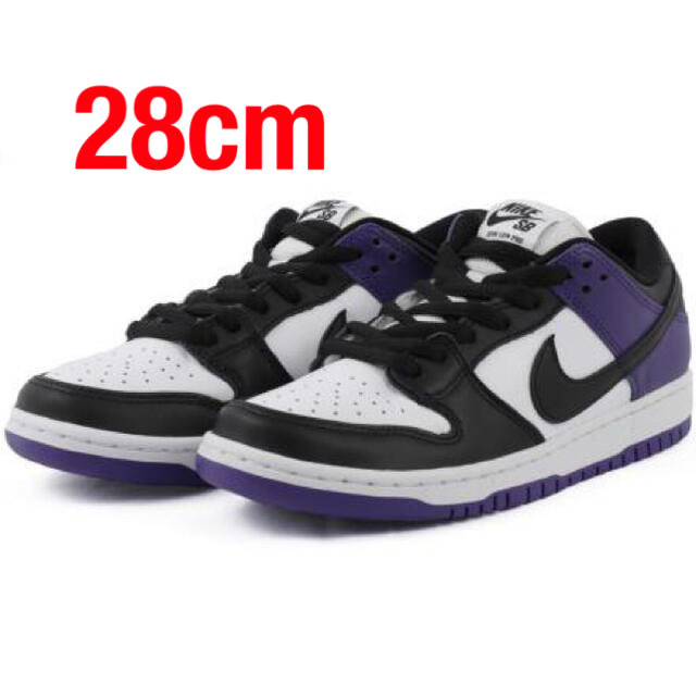 NIKE(ナイキ)のNIKE SB DUNK LOW COURT PURPLE 28cm メンズの靴/シューズ(スニーカー)の商品写真