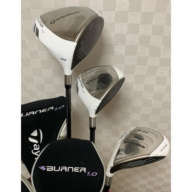 TaylorMade - TaylorMade レディースクラブセット 8本+キャディバッグ ...