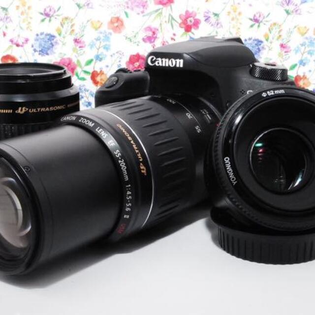 Canon - 【超人気】Canon EOS 9000D トリプルレンズ★おまけ多数★