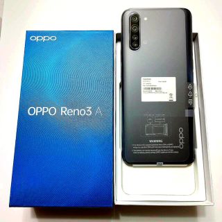 オッポ(OPPO)の★新品未使用★OPPO Reno3 A ブラック Y!mobile⑥(スマートフォン本体)