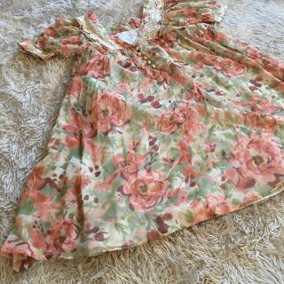 ジルスチュアート(JILLSTUART)のJILL花柄ワンピ(ミニワンピース)