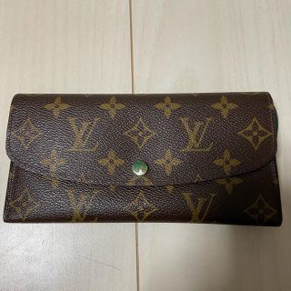 ルイヴィトン(LOUIS VUITTON)の【中古】ルイ・ヴィトン ポルトフォイユ・エミリー M60137 長財布(財布)