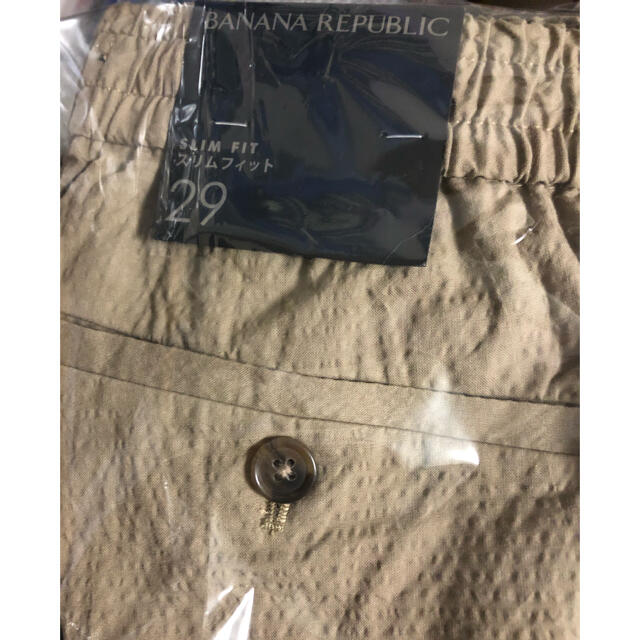 Banana Republic(バナナリパブリック)の新品★バナナリパブリック スリムシアサッカーパンツ W29 メンズのパンツ(チノパン)の商品写真