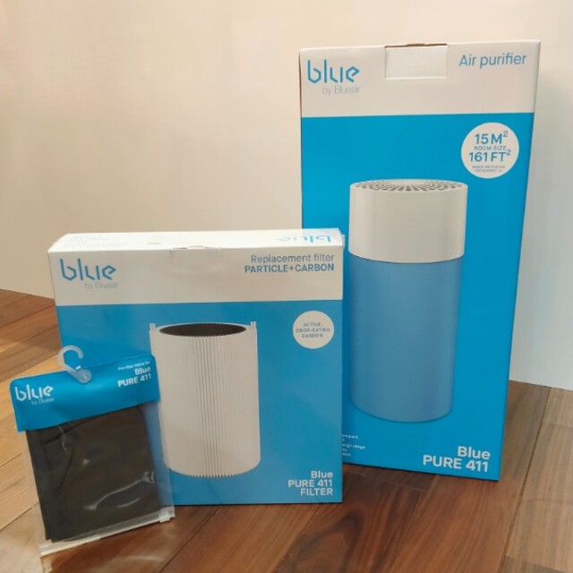 新品未使用 ブルーエア Blue Pure 411 空気清浄機 フィルターセット