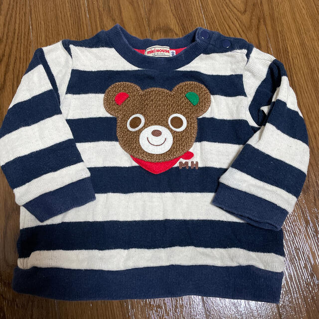 mikihouse(ミキハウス)の80 プッチー キッズ/ベビー/マタニティのベビー服(~85cm)(トレーナー)の商品写真