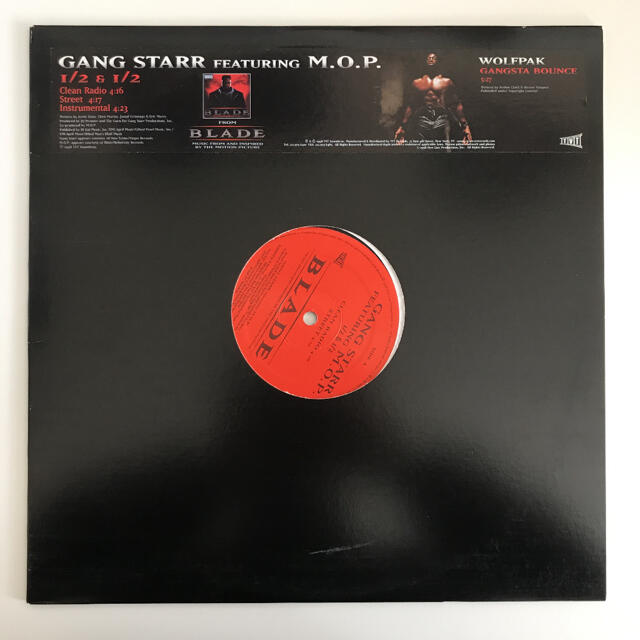 Gang Starr - 1/2 & 1/2ヴァイニル