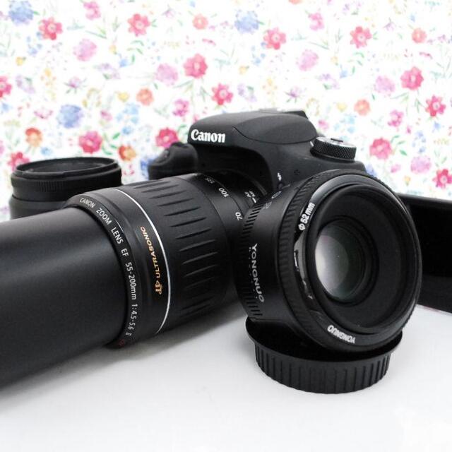 Canon - 【Wi-Fi搭載！】Canon EOS 8000D トリプルレンズセット