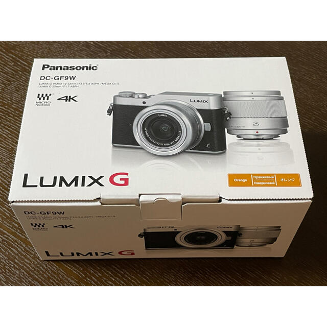 通販格安】 Panasonic - 連休限定 LUMIX GF9 DC-GF9W-D ダブルレンズ