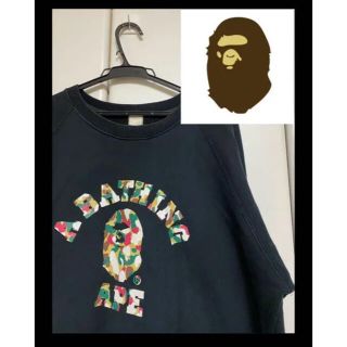 アベイシングエイプ(A BATHING APE)の『激レア・早い者勝ち』A BATHlNG APE スエット:アベイシングエイプ(スウェット)