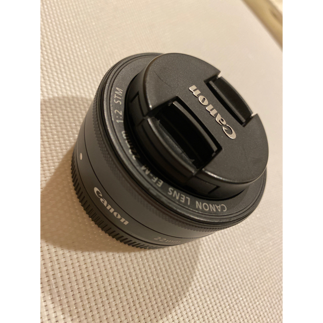 中古】Canon EF-M22mm F2 STM 単焦点レンズ 安価 ワタナベ 4940円引き