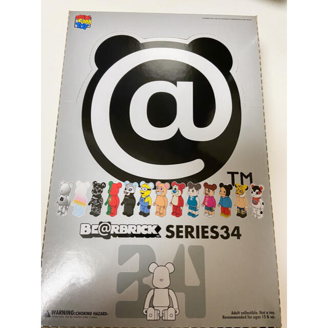 BE@RBRICK SERIES 34 ベアブリック 1BOX