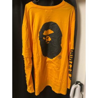 アベイシングエイプ(A BATHING APE)のbape ロングTシャツ(Tシャツ/カットソー(七分/長袖))