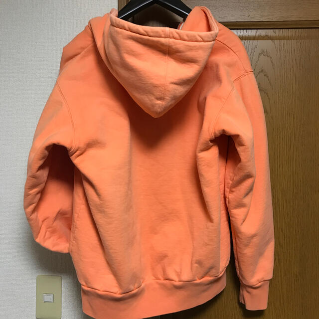 Supreme - supreme アーチロゴパーカー ジップ オレンジ色 Supreme - supreme アーチロゴパーカー ジップ オレンジ色