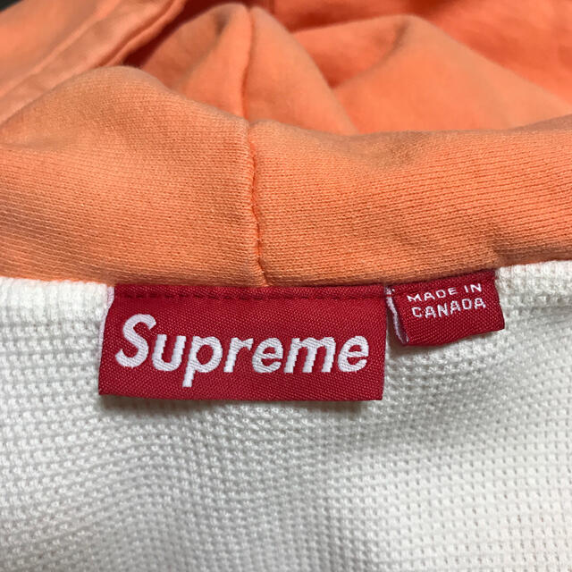 Supreme Small Box Logo Sweatshirt 裏地サーマル