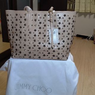 ジミーチュウ(JIMMY CHOO)のご専用です！新品未使用ジミーチュウトートバック Mサイズ (トートバッグ)