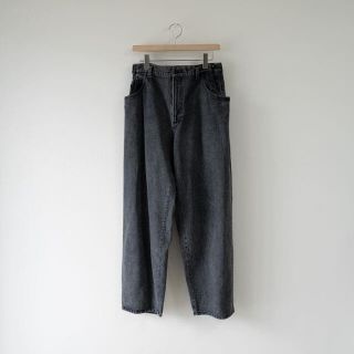 コモリ(COMOLI)のstein ex wide denim grey s(デニム/ジーンズ)