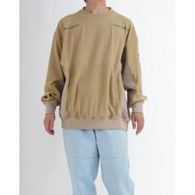 C.E/CAVEMPT】シーイー BLOCK FLEECE CREW NECK C.E/CAVEMPT】シーイー BLOCK FLEECE CREW NECK