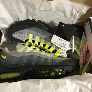 ナイキ(NIKE)のairmax95 イエローグラデ(スニーカー)