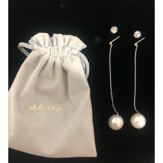 TASAKI(タサキ)のmilk様専用　maayapearls 南洋白蝶　ペア販売 レディースのアクセサリー(ピアス)の商品写真