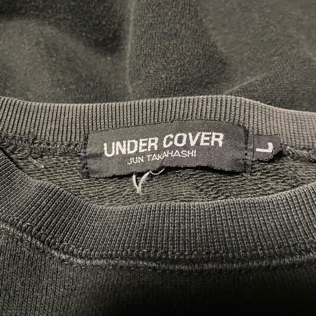 UNDERCOVER(アンダーカバー)の値下げUNDERCOVER スウェット Lサイズ ブラック メンズのトップス(スウェット)の商品写真