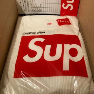 シュプリーム(Supreme)のシュプリーム×ヘインズ サーマルクルーネック ロンT(Tシャツ/カットソー(七分/長袖))