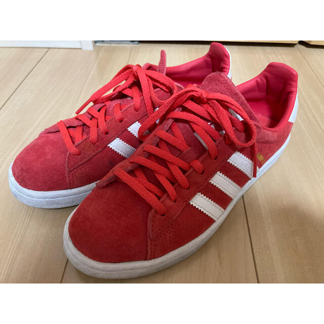 Adidas アディダス キャンパス 23 5 レッドの通販 By Carrot S Shop アディダスならラクマ