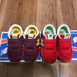 ニューバランス(New Balance)の【つん様専用】NEW BALANCE 620 2足　17.5cm 中古品(スニーカー)