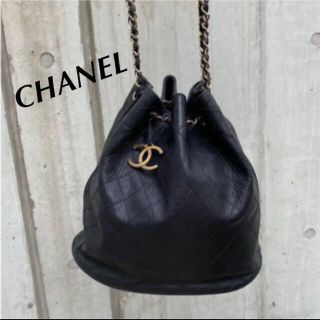 シャネル(CHANEL)の期間限定セール❗️正規品★シャネルココマークラムスキン巾着ショルダーバッグ(ショルダーバッグ)