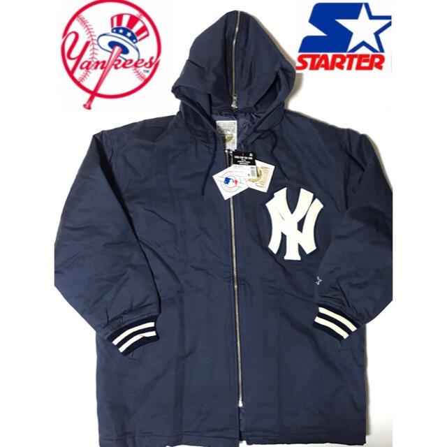 STARTER - ヤンキース YANKEES ジャケット コート パーカ スターターSTARTERの通販 by nitro's shop｜スターターならラクマ