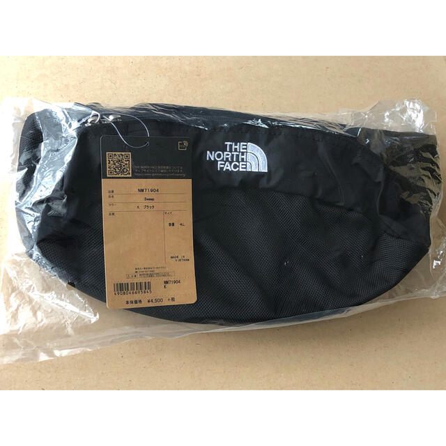 THE NORTH FACE(ザノースフェイス)のブラック★ノースフェイス ★スウィープ ウエストポーチ ウエストバッグ レディースのバッグ(ボディバッグ/ウエストポーチ)の商品写真