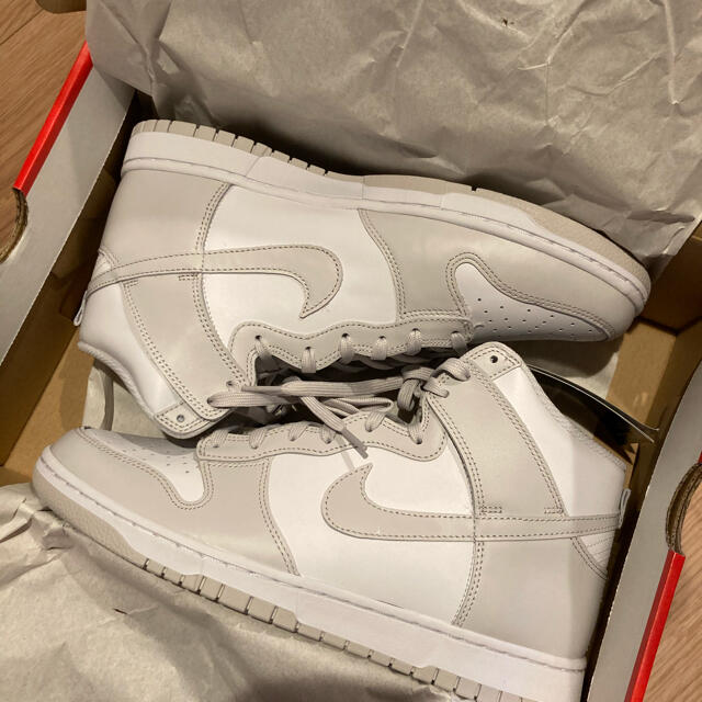 NIKE DUNK HIGH WHITE VAST GREY ナイキ ダンクハイ