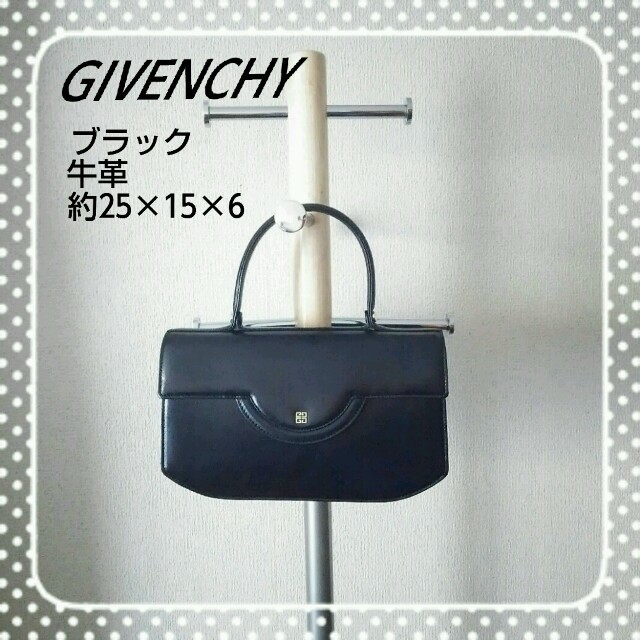 GIVENCHY(ジバンシィ)のジバンシーフォーマルバッグブラック×金 レディースのバッグ(ハンドバッグ)の商品写真