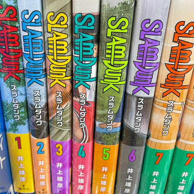 コミックSLAM DUNK 新装再編版 全巻新品シュリンク付き