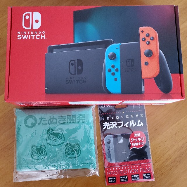 NintendoSwitch 本体 新品 あつ森エコバッグ ニンテンドースイッチのサムネイル