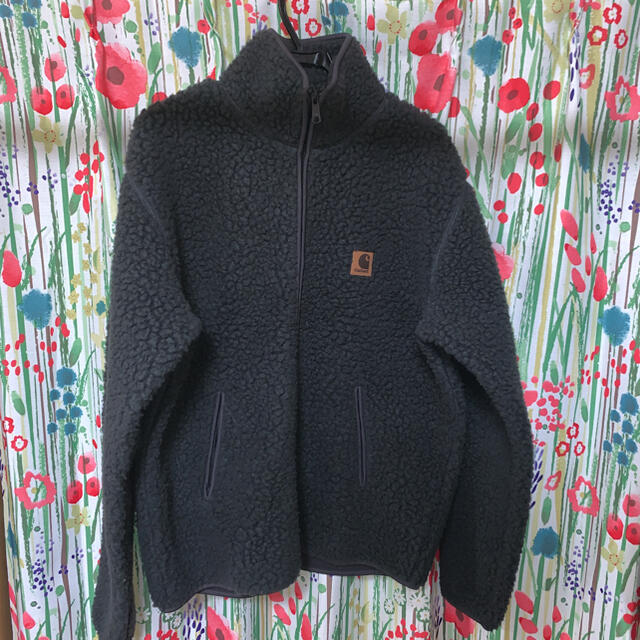 【激レア】Carhartt 90s ボア フリース ジャケット 旧タグ グレー