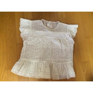 ザラ(ZARA)のzara トップス ブラウス(シャツ/ブラウス(半袖/袖なし))