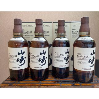 サントリー(サントリー)の新品・未開封　山崎　ノンビンテージ　700ml  4本セット(ウイスキー)