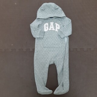 ベビーギャップ(babyGAP)のサイズ80　裏起毛　カバーオール　ベビーギャップ(カバーオール)