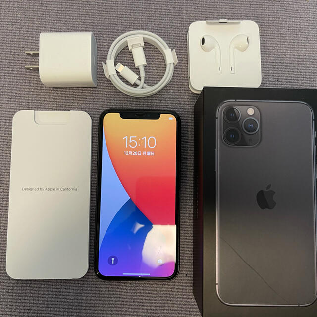 好きに Pro 11 mk様【美品】iPhone - Apple スペースグレイ GB 256